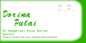 dorina pulai business card